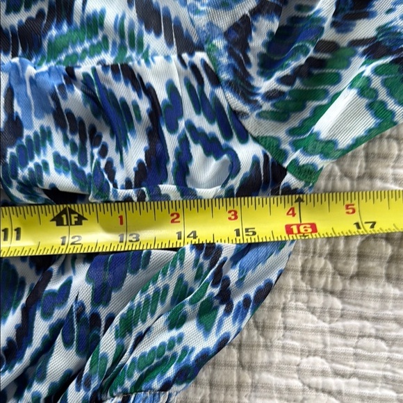 KATE and LILY Blue Bell Sleeve Crew Neck Sundress - Picture 9 of 11